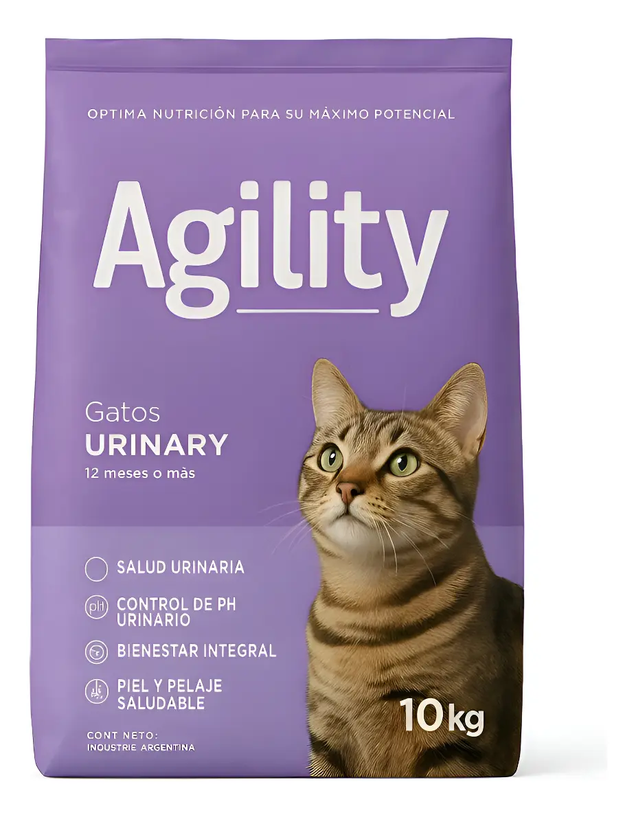 Agility — Urinary gato
