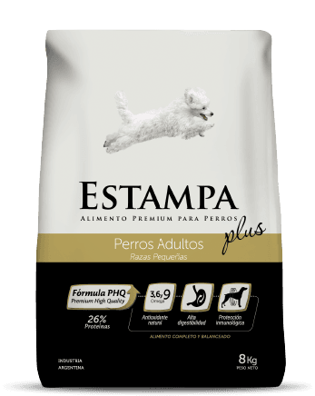 Estampa — Adulto (raza pequeña)